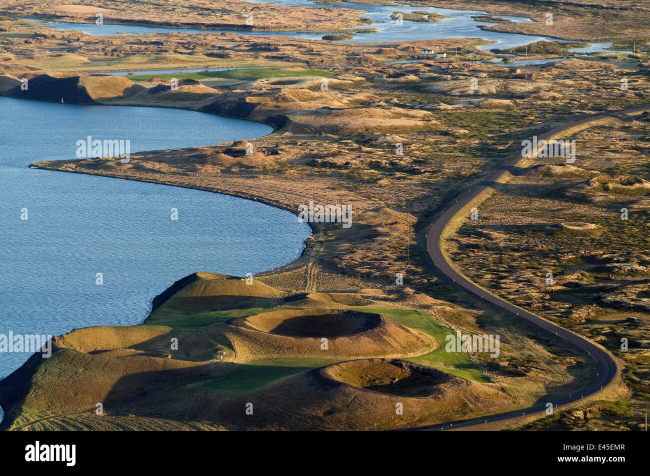 Pseudocraters M vatn Iceland June 2008 Stock Photo Alamy pseudocraters-m-vatn-iceland-june-2008-stock-photo-alamy