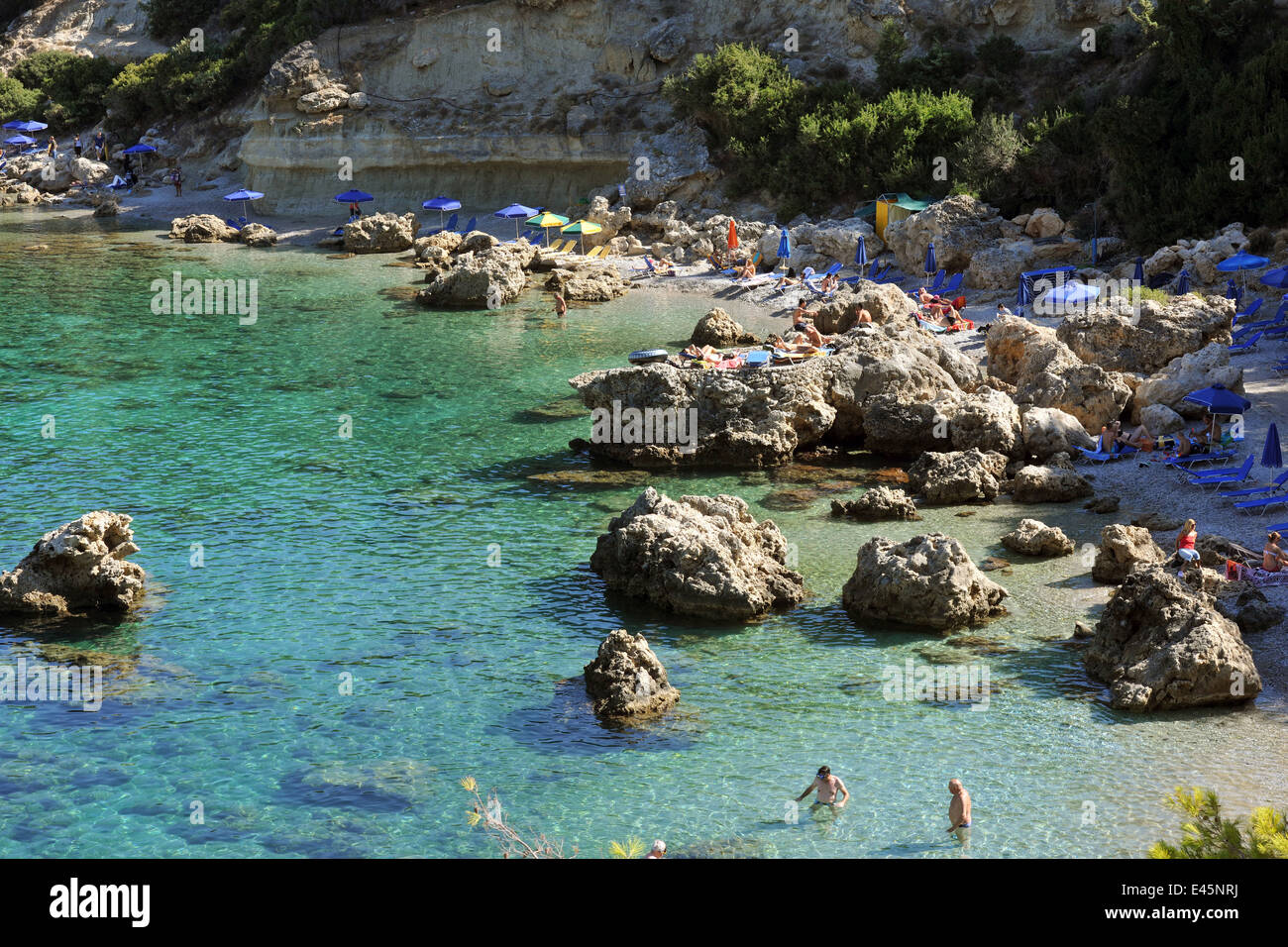 Griechenland, Rhodos, bei Faliraki, Anthony Quinn Bay, Anthony-Quinn ...