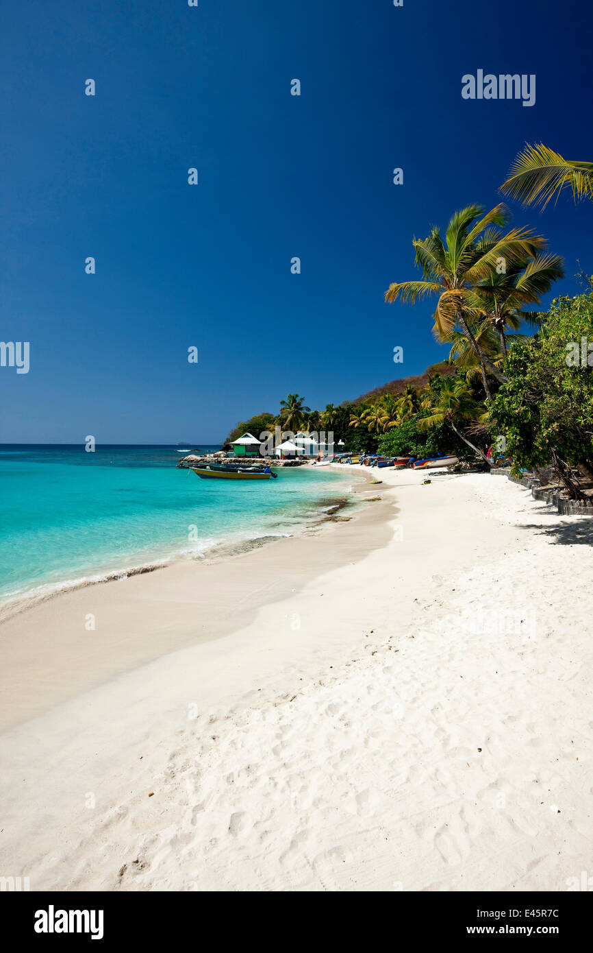 Stock image shot on charter while sailing in the Grenadines. A group of island in the Caribbean. Stock Photo