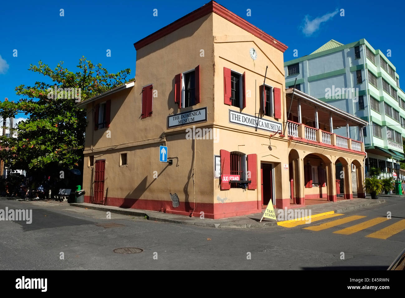 Museum Roseau Dominica Nation Caribbean Sea Windward Island Stock Photo