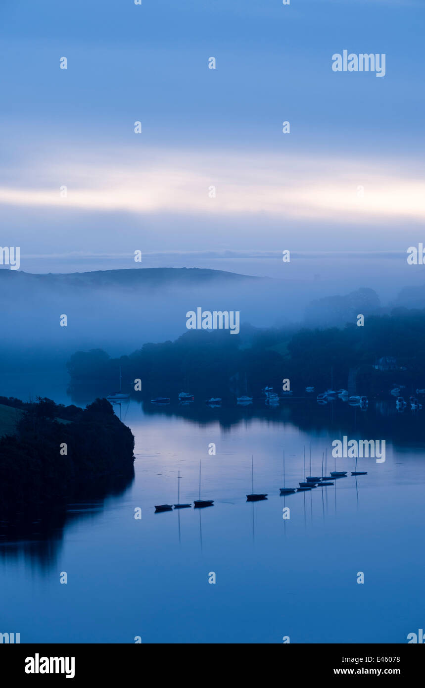 View of boats and estuary, looking toward Southpool Creek from Snape’s ...