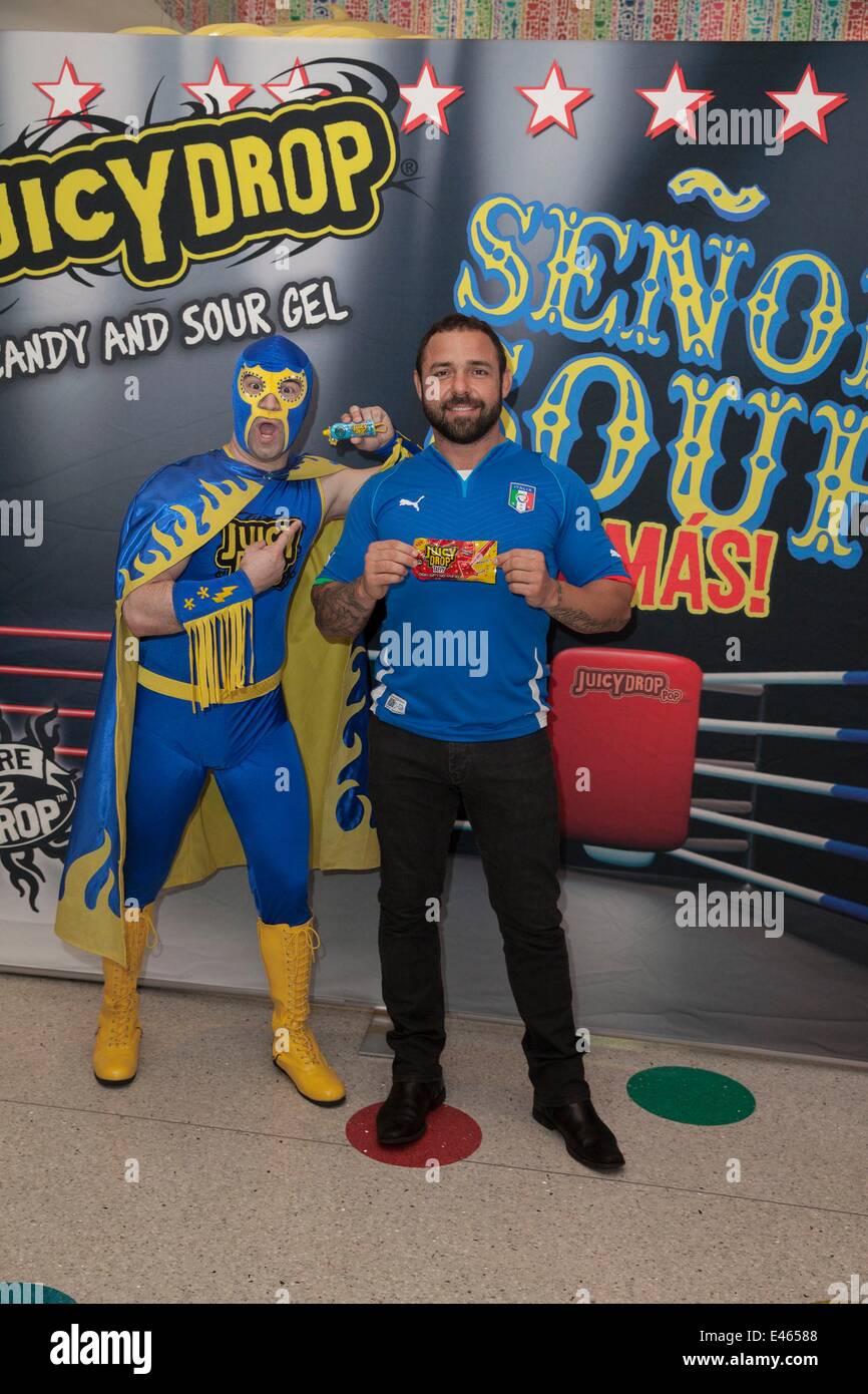 Santino Marella, Juicy Drop at arrivals for Bazooka Candy Brands Hosts Dare  to Test Your Limits Party to Benefit Champions Against Bullying, Dylan's  Candy Bar, New York, NY July 2, 2014. ©, image size:866x1390