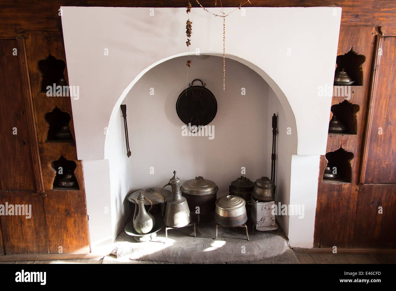 Turkish Traditional Kitchen Stock Photo Alamy