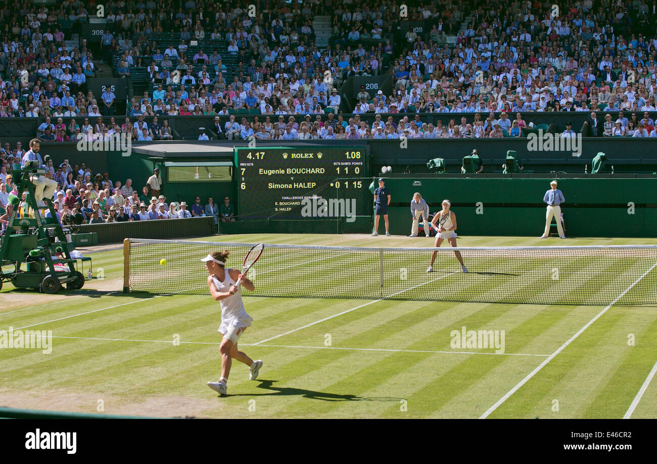 London, UK. 03rd July, 2014. Tennis, Wimbledon, AELTC, Semifinal match ...