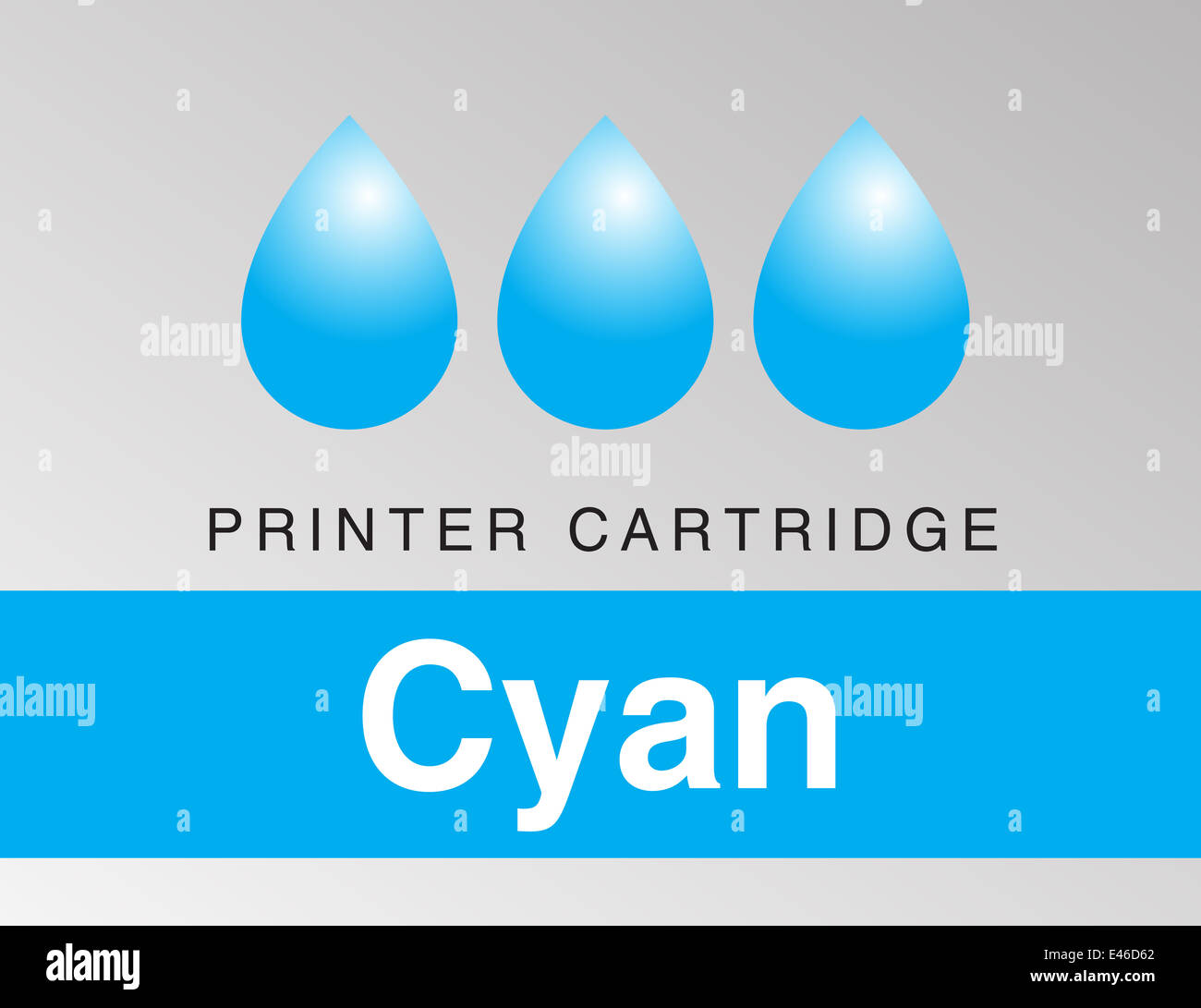 Color CMYK Icon Set Stock Photo - Alamy