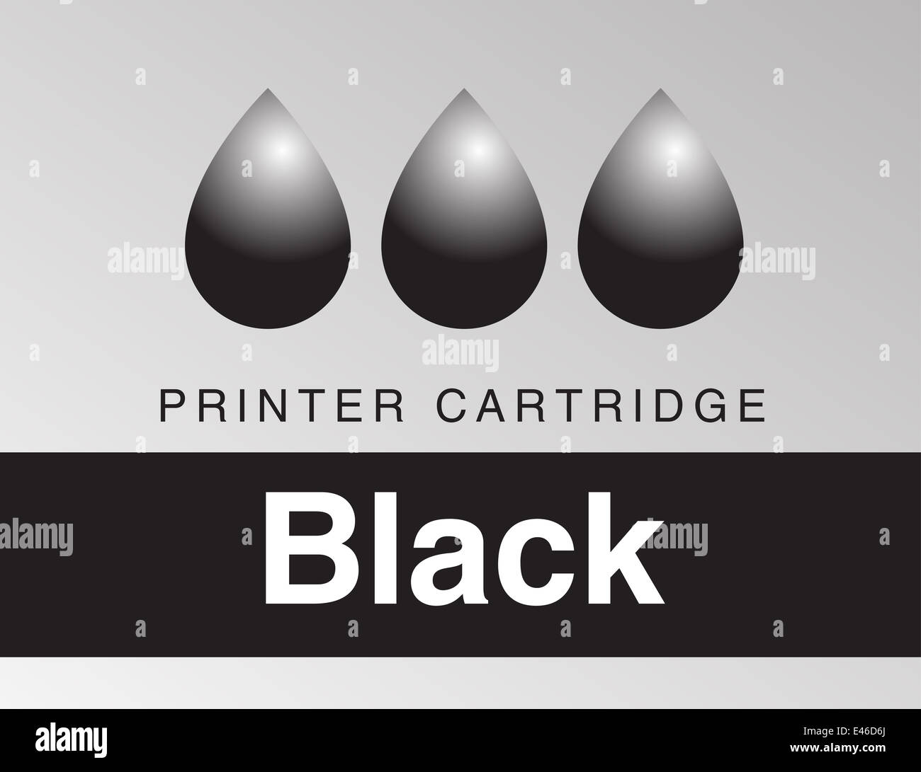 Color CMYK Icon Set Stock Photo - Alamy