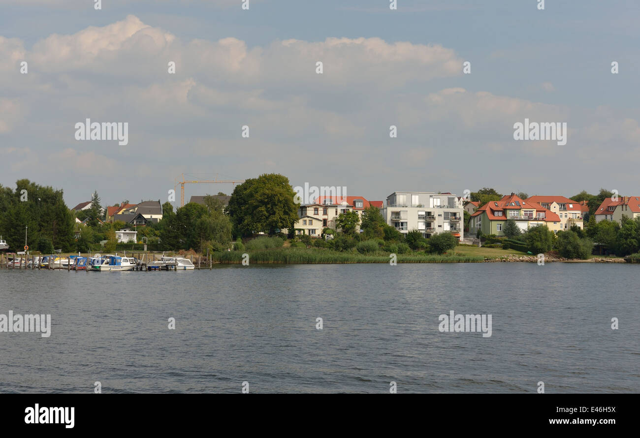 Franken-Teich lagoon Stralsund Germany Stock Photo