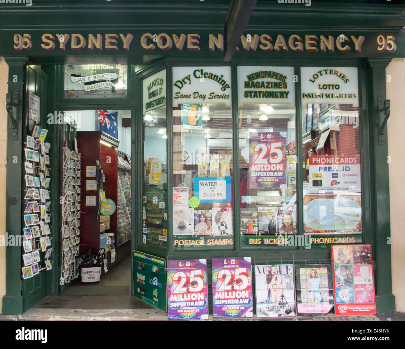 Sydney newsagency hires stock photography and images Alamy