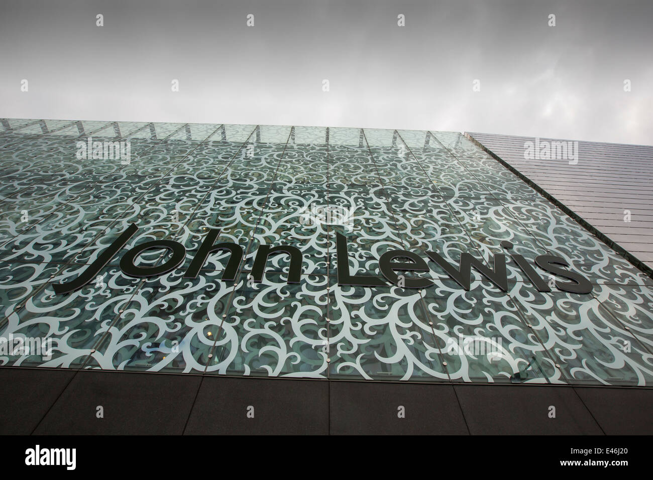 The John Lewis store in Leicester, UK Stock Photo Alamy