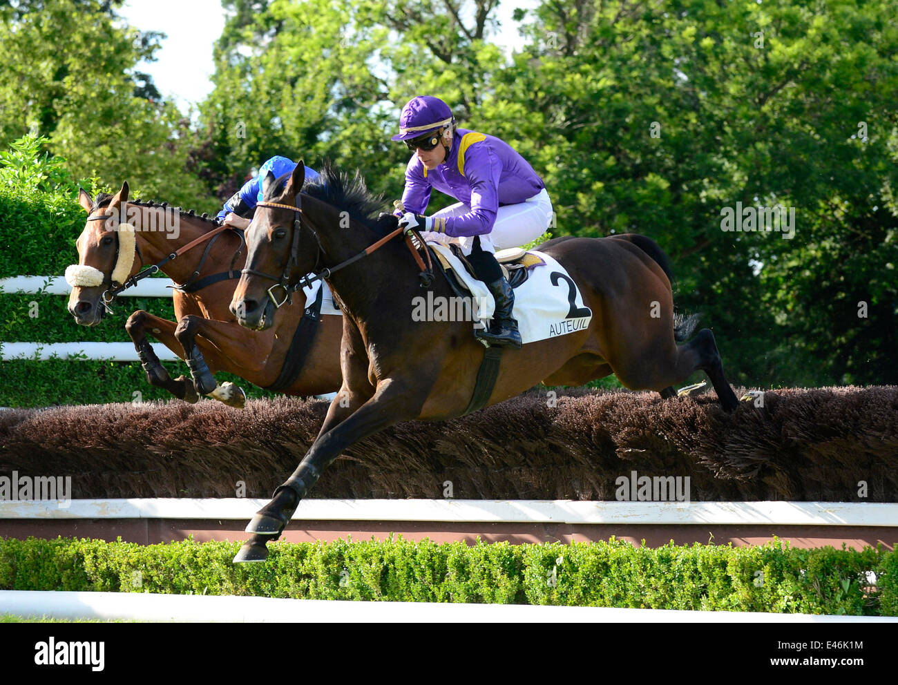 Auteuil Hippodrome Paris France 25th June 2014 Course 5 Sir Gallo auteuil-hippodrome-paris-france-25th-june-2014-course-5-sir-gallo