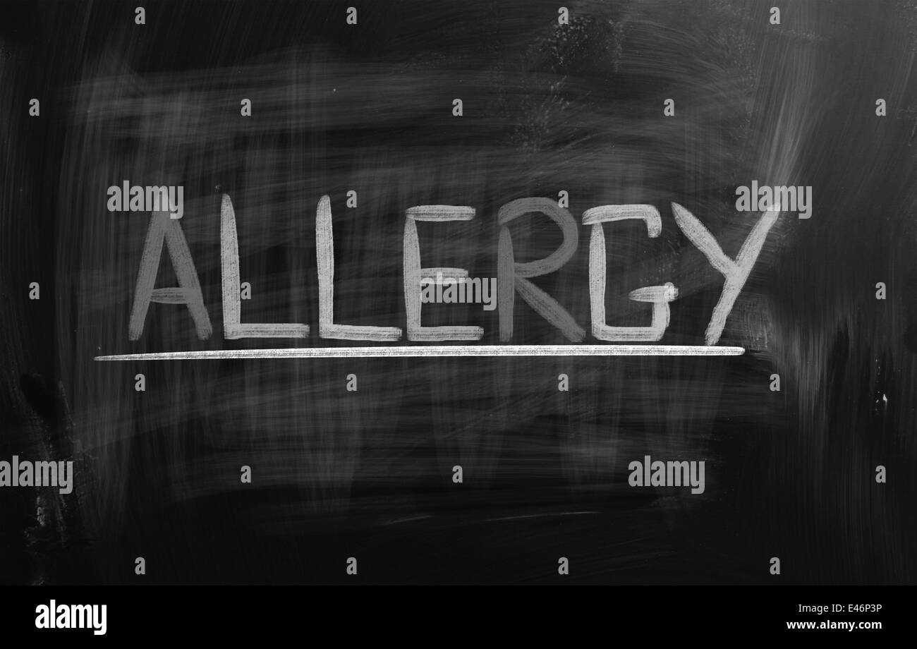 Allergy Concept Stock Photo