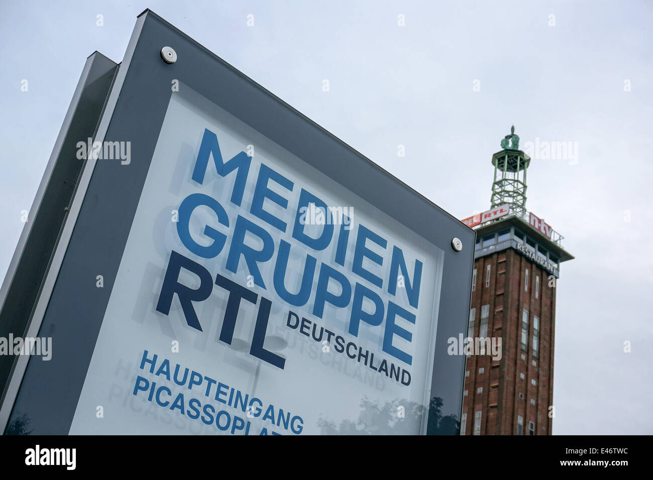Germany: RTL Group Germany HQs, Cologne. Photo from 22 September 2013. Stock Photo
