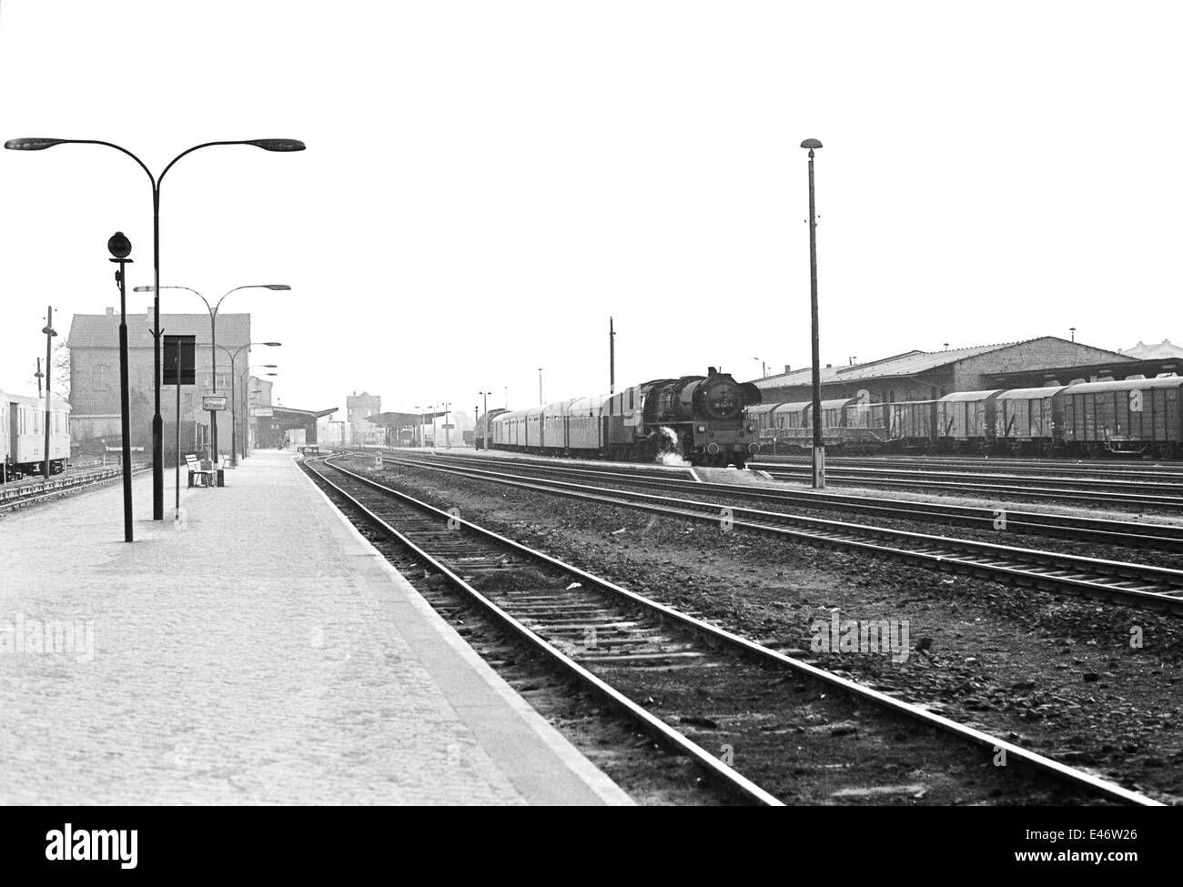 Railway Station Wittenberg High Resolution Stock Photography and Images