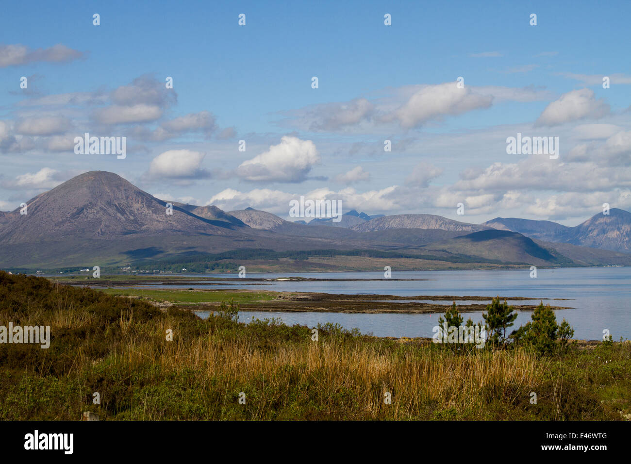 Breakish Isle of Skye from Breakish Stock Photo - Alamy