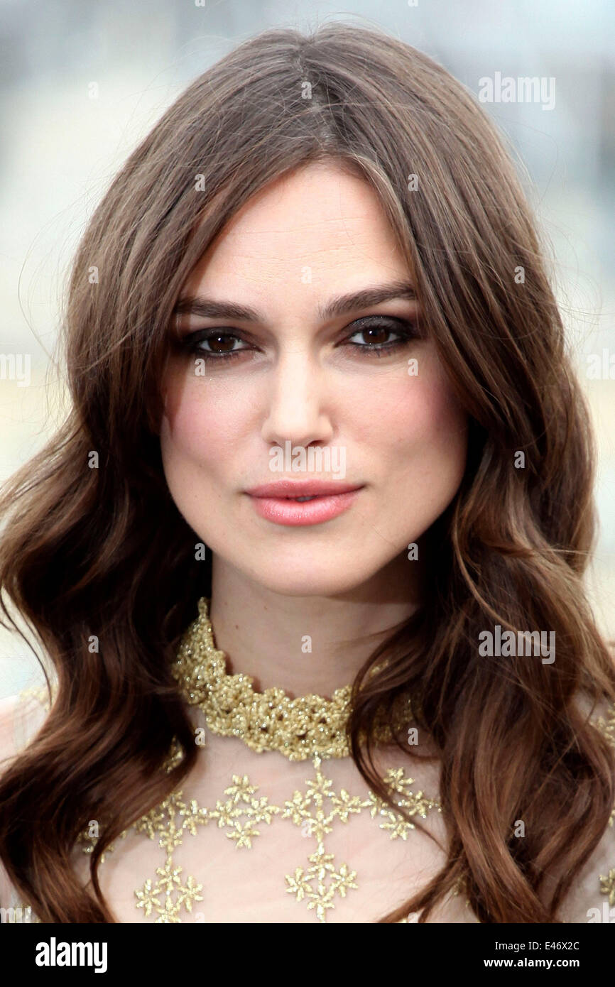 Keira Knightley attending a photocall for 'Begin Again', London. 02/07