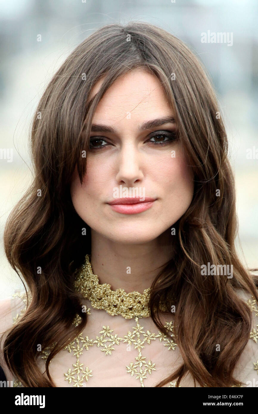 Keira Knightley attending a photocall for 'Begin Again', London. 02/07