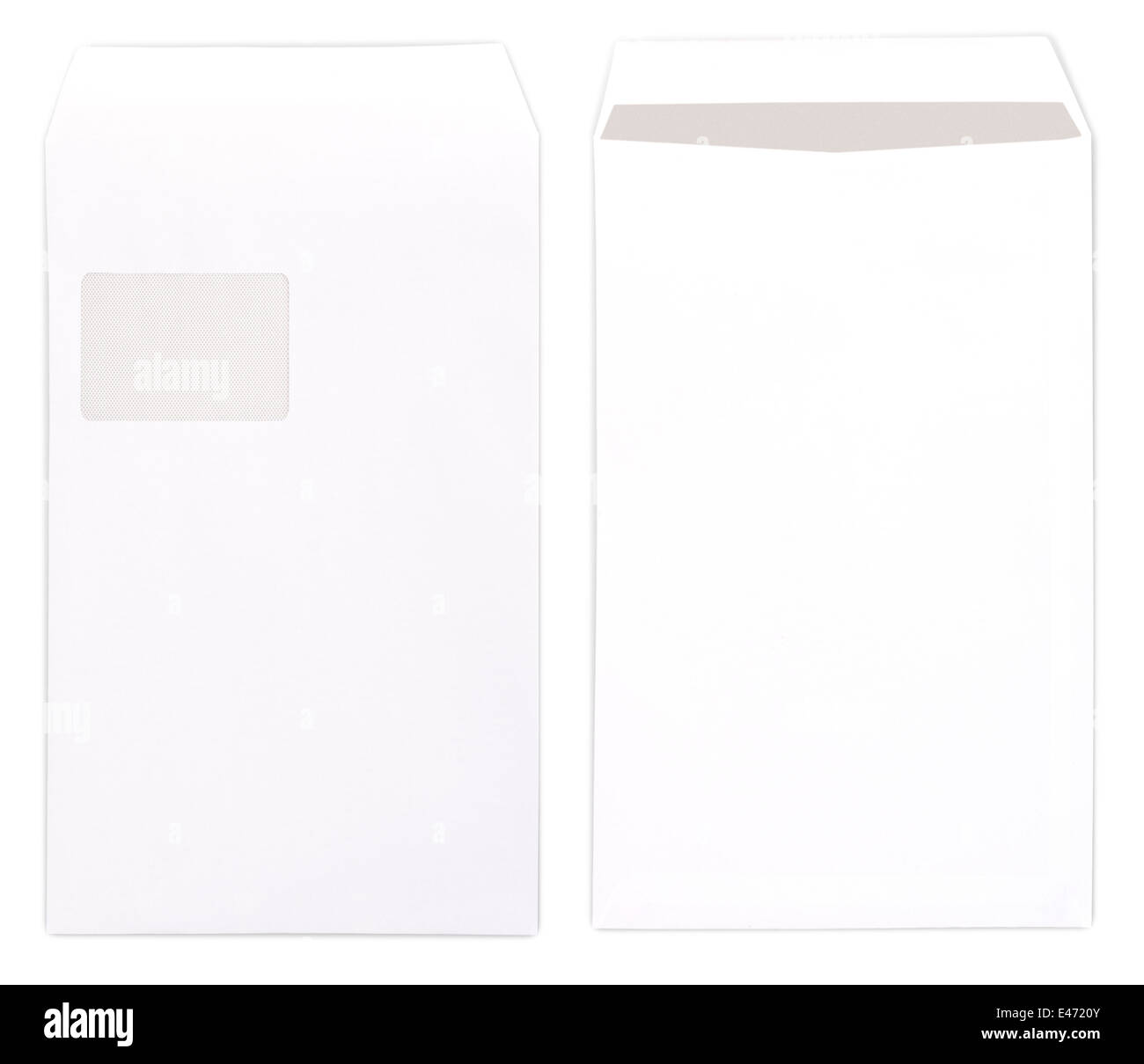 envelope isolated on white background Stock Photo - Alamy