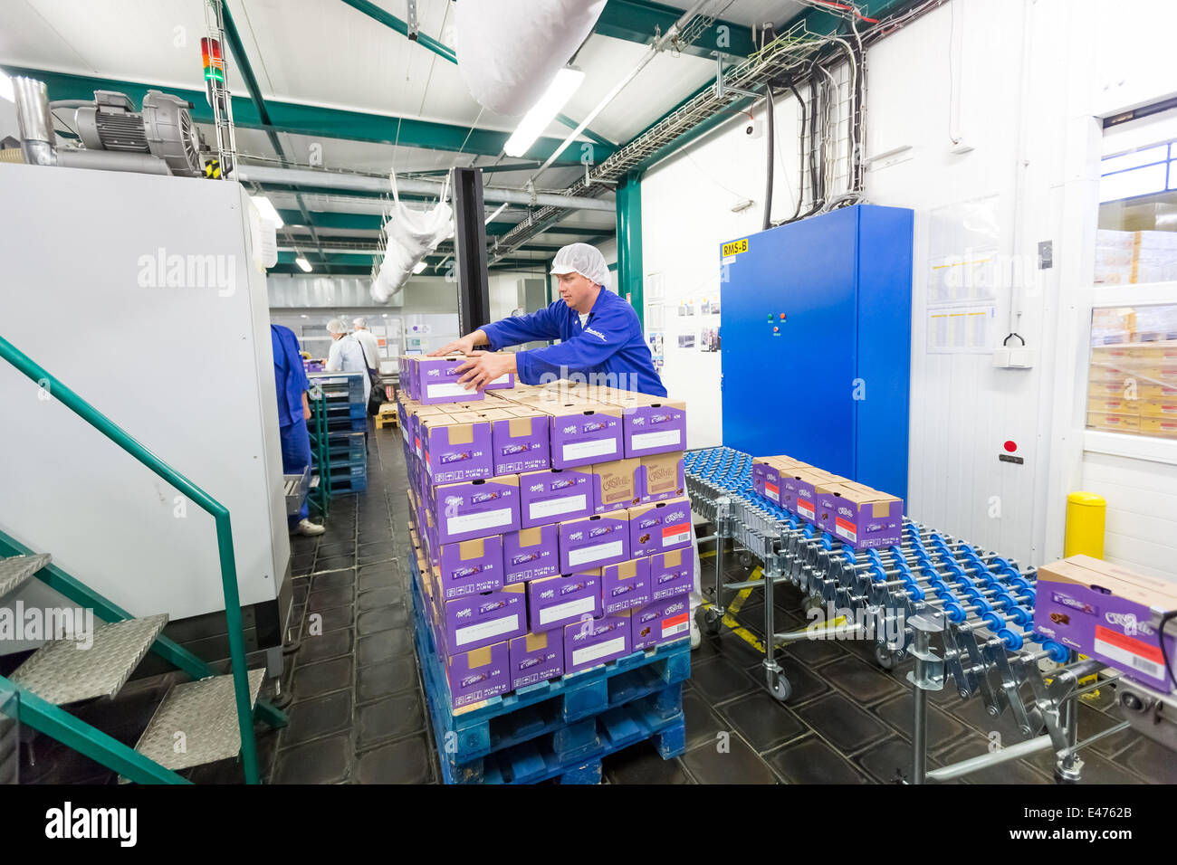 Production Line Of The American Conglomerate Mondelez International Is Seen In Opava Czech Republic July 7 14 Construction Of A New Factory For Biscuits American Food Company Mondelez International Began By Laying Production Line Of The American Conglomerate Mondelez International Is Seen In Opava Czech Republic July 7 14 Construction Of A New Factory For Biscuits American Food Company Mondelez International Began By Laying