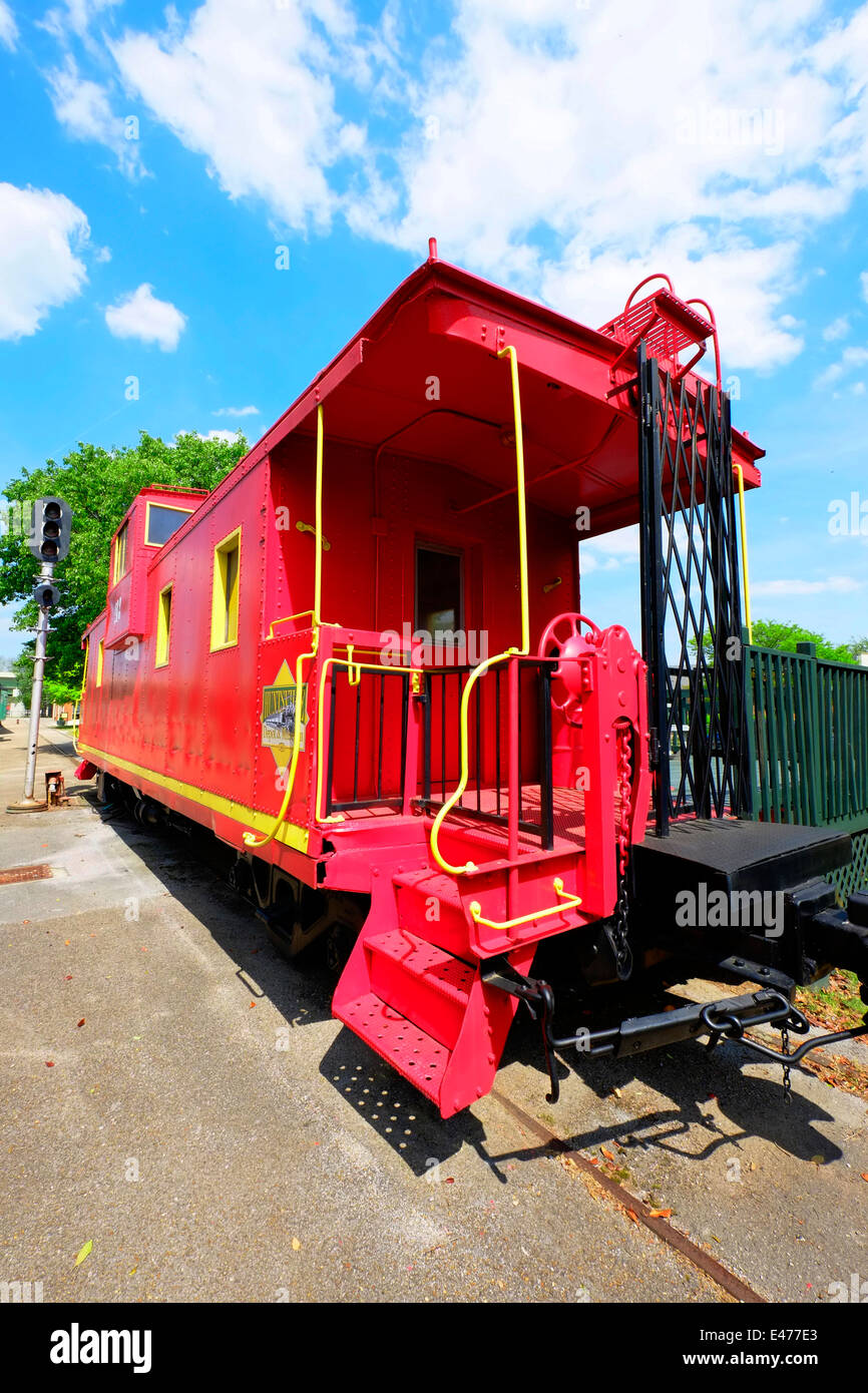 Red Caboose Historic Passenger Train Depot Huntsville Alabama AL US USA
