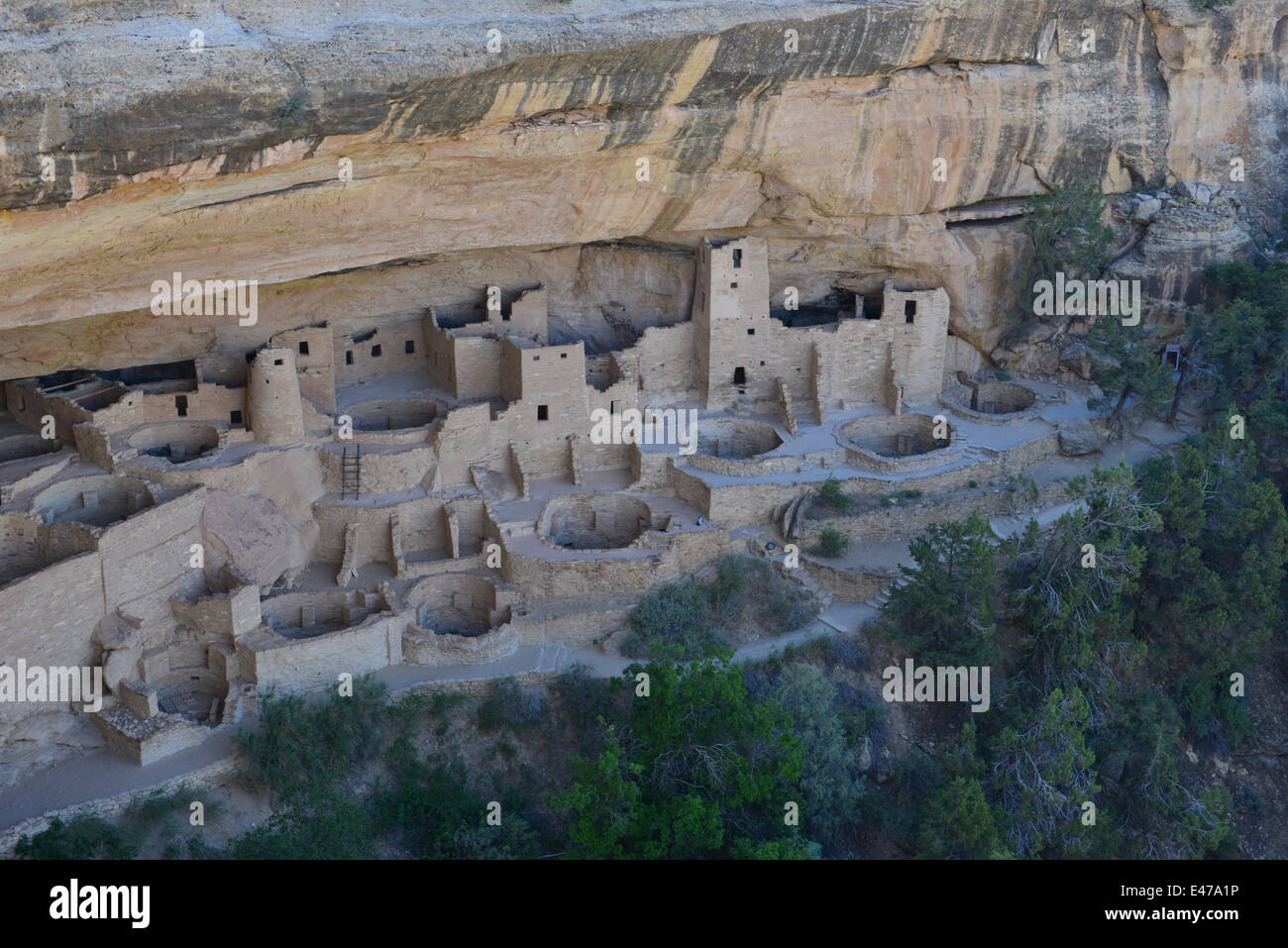Cliff Palace, Mesa Verde National Park Stock Photo - Alamy