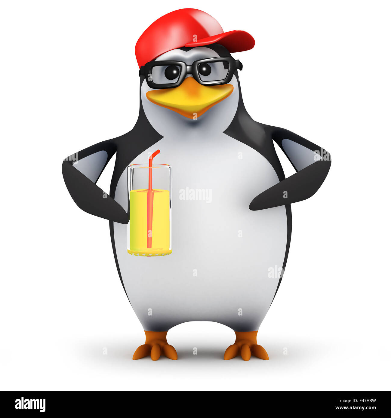 https://c8.alamy.com/comp/E47ABW/3d-academic-penguin-drinks-a-nice-fruit-juice-through-a-straw-E47ABW.jpg