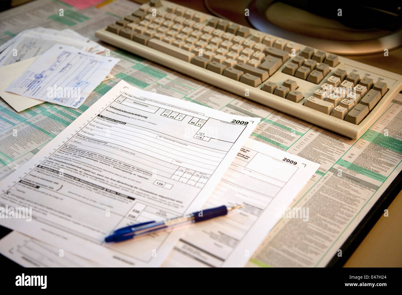 Documents and Forms Stock Photo Alamy