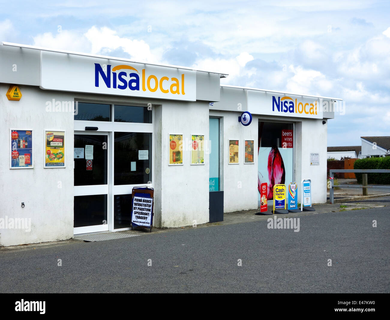 Nisa local shop[ Stock Photo