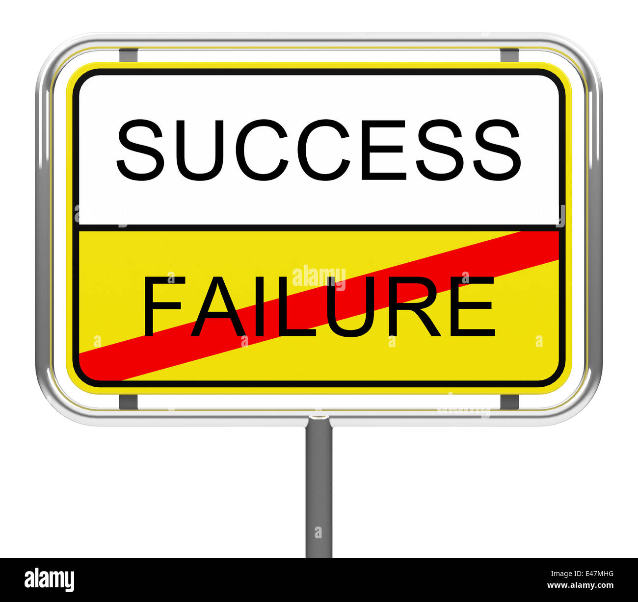 success and failure Stock Photo - Alamy