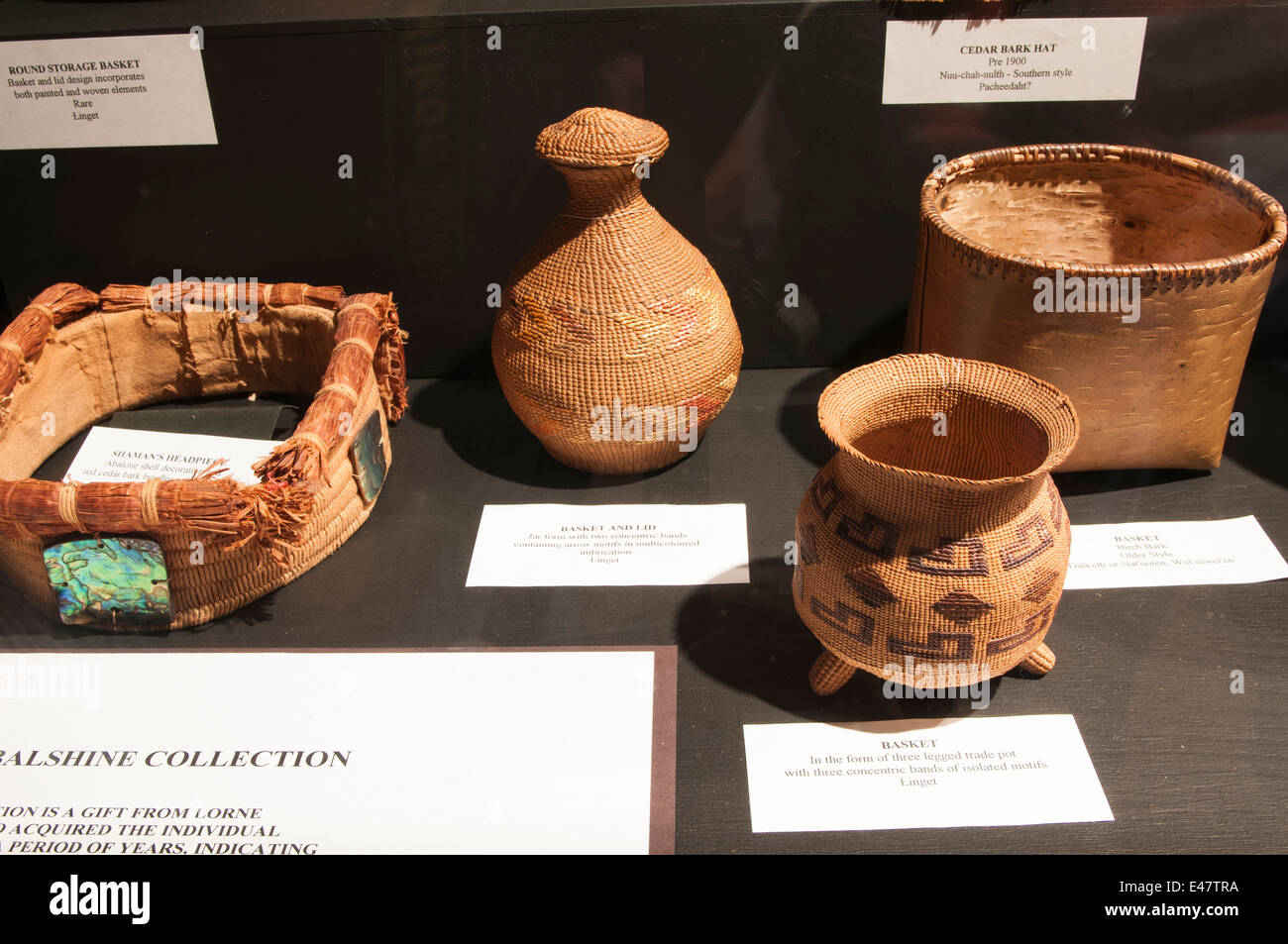 Woven First Nation's native haida woven weaved baskets art artwork U