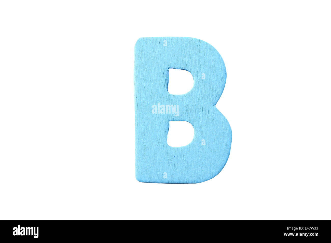 Alphabet of color wood isolated on white background Stock Photo - Alamy