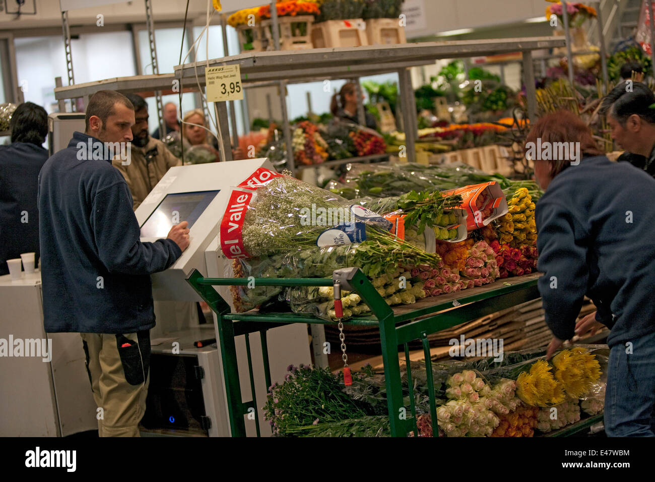 Flower Wholesale Market Stock Photo Alamy