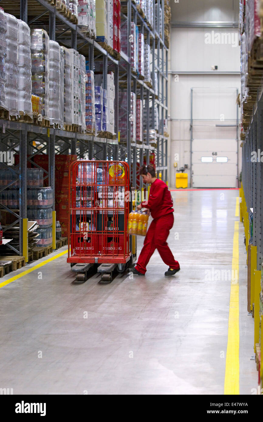 Lekkerland logistics center Stock Photo - Alamy