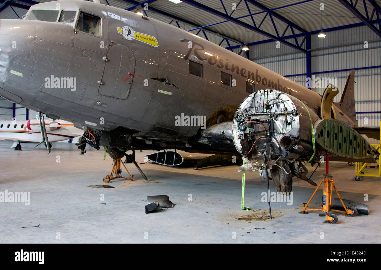 Casualty Rosinenbomber Stock Photo