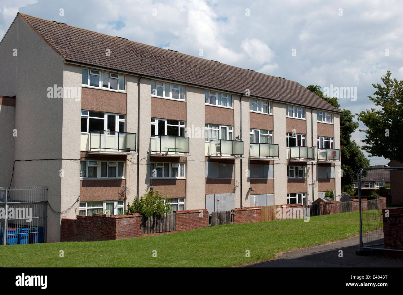 Council flats at Wilnecote, Staffordshire, England, UK Stock Photo Alamy