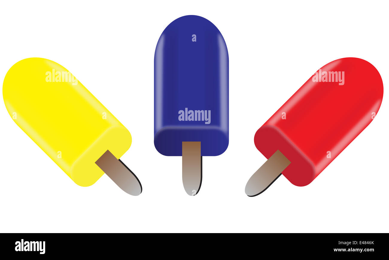 Ice lollies illustration hires stock photography and images Alamy