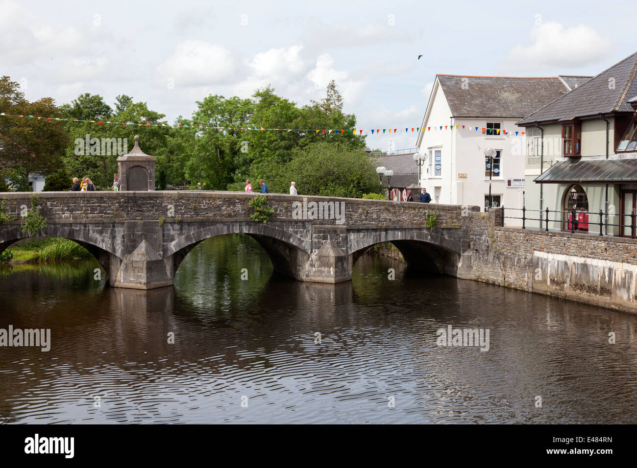 St Martin's Bridge (the 'Old Bridge') across the Western Cleddau River, Haverfordwest