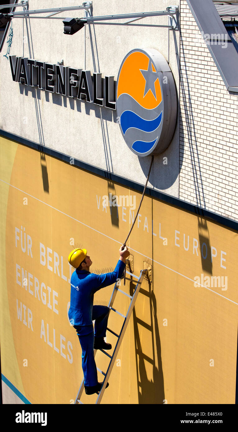 Vattenfall signs hi-res stock photography and images - Alamy