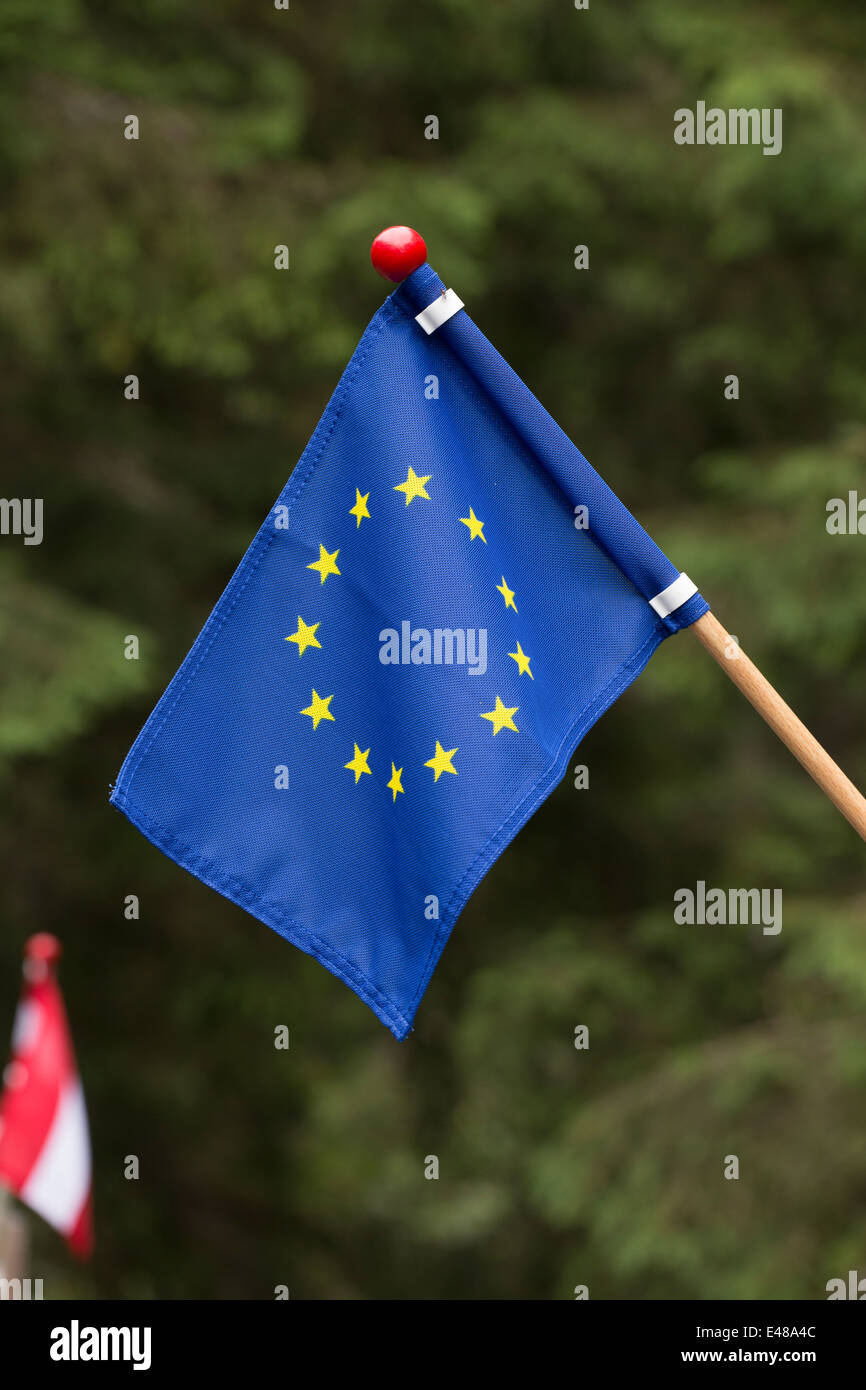 Flag of EU Stock Photo