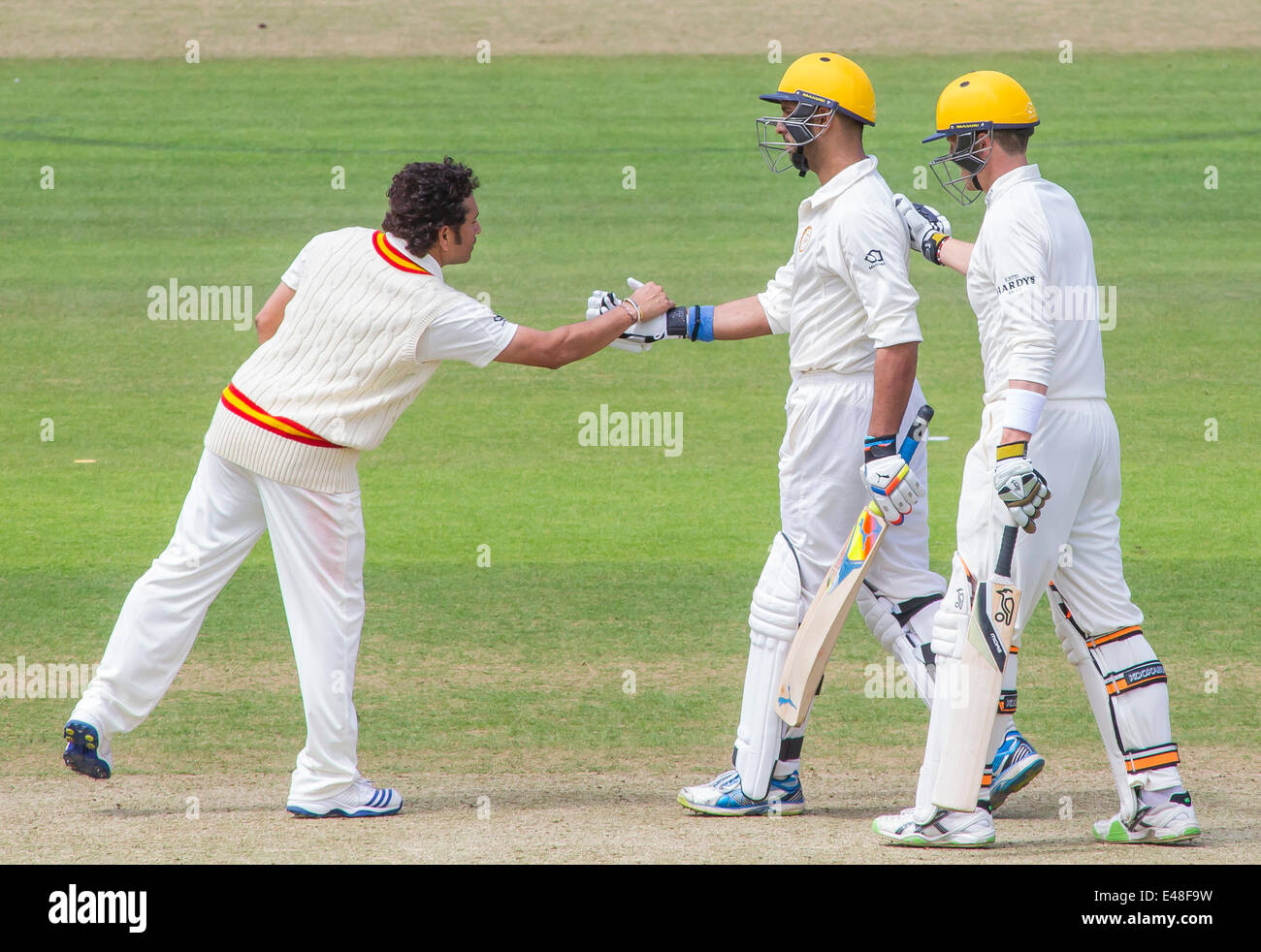 Sachin tendulkar century hi-res stock photography and images - Alamy