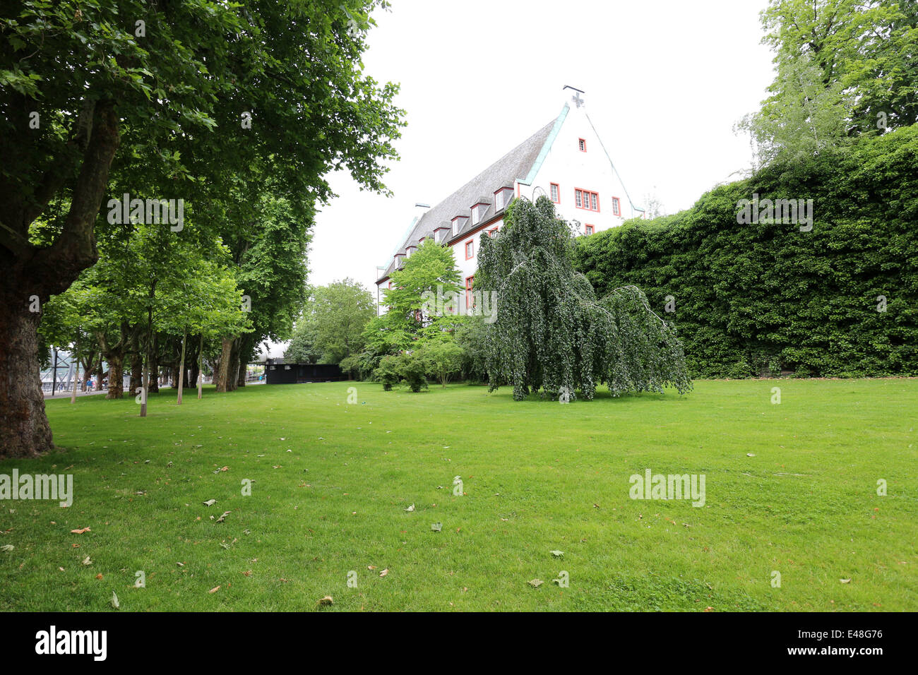 Ludwig Museum - Deutschherrenhaus - Koblenz - Hesse - Germany Stock
