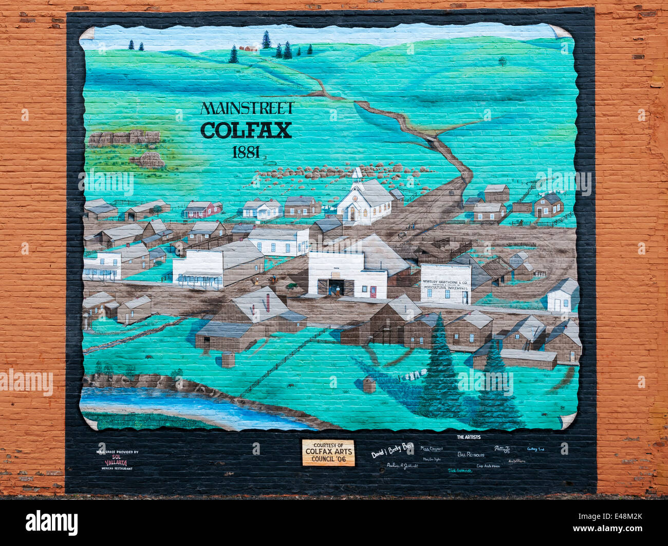 Washington, The Palouse, Colfax, wall mural Stock Photo Alamy