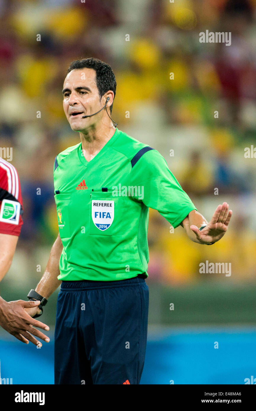 Carlos Velasco Carballo (Referee), JULY 4, 2014 - Football / Soccer : FIFA  World Cup Brazil 2014 quarter-finals