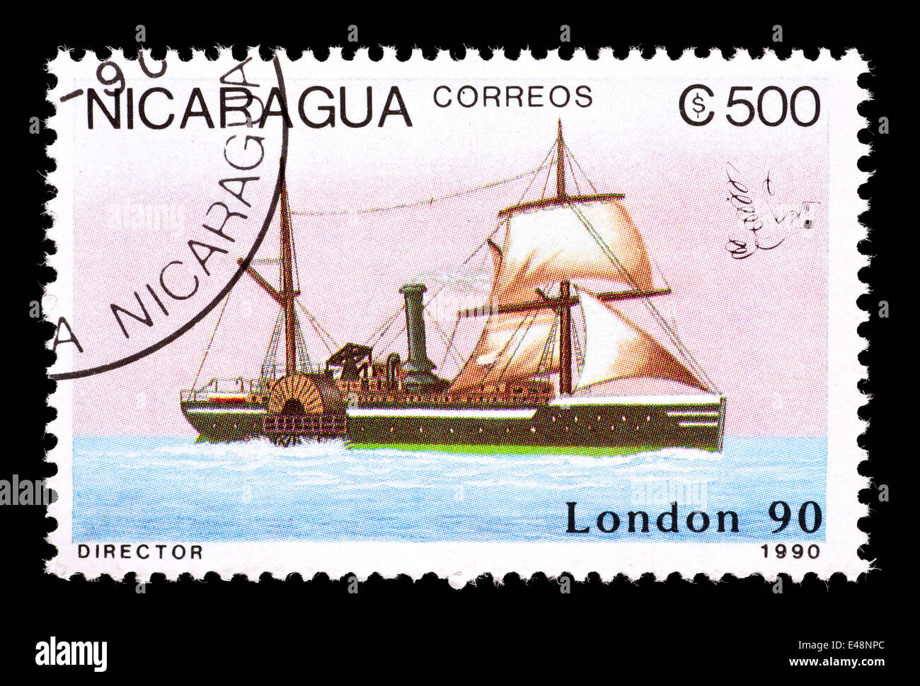 Postage Stamp Nicaragua Hi-res Stock Photography And Images - Alamy