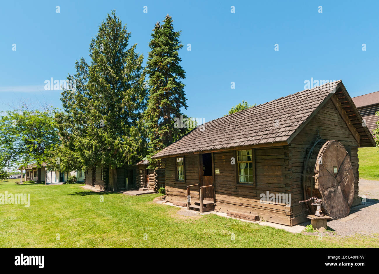 Washington, Fort Walla Walla Museum, Pioneer Settlement, relocated