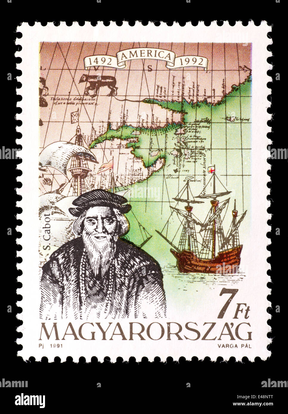 Sebastian cabot map of the world hires stock photography and images