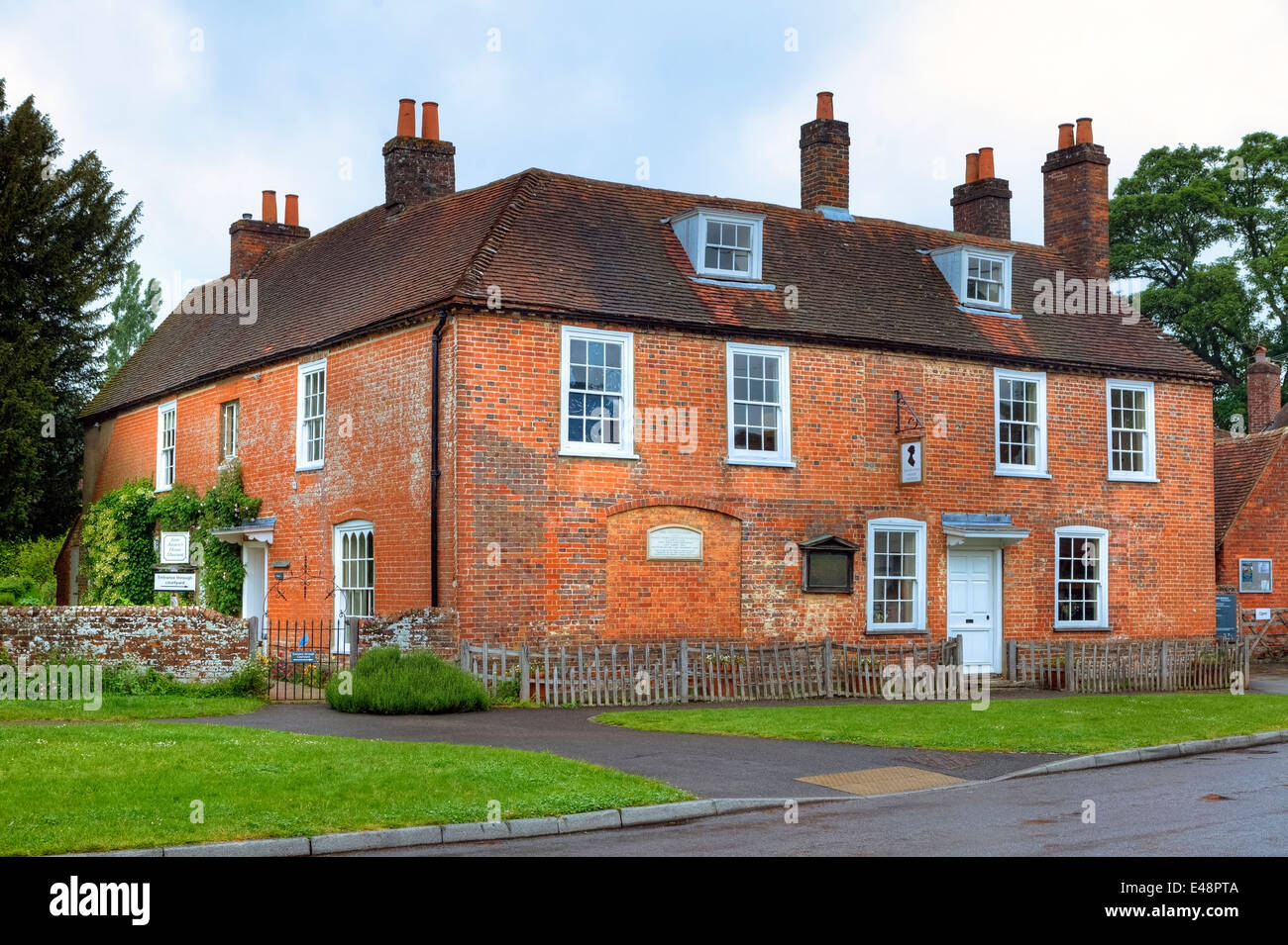 Jane Austen's House Museum, Chawton, Hampshire, England, United Kingdom Stock Photo