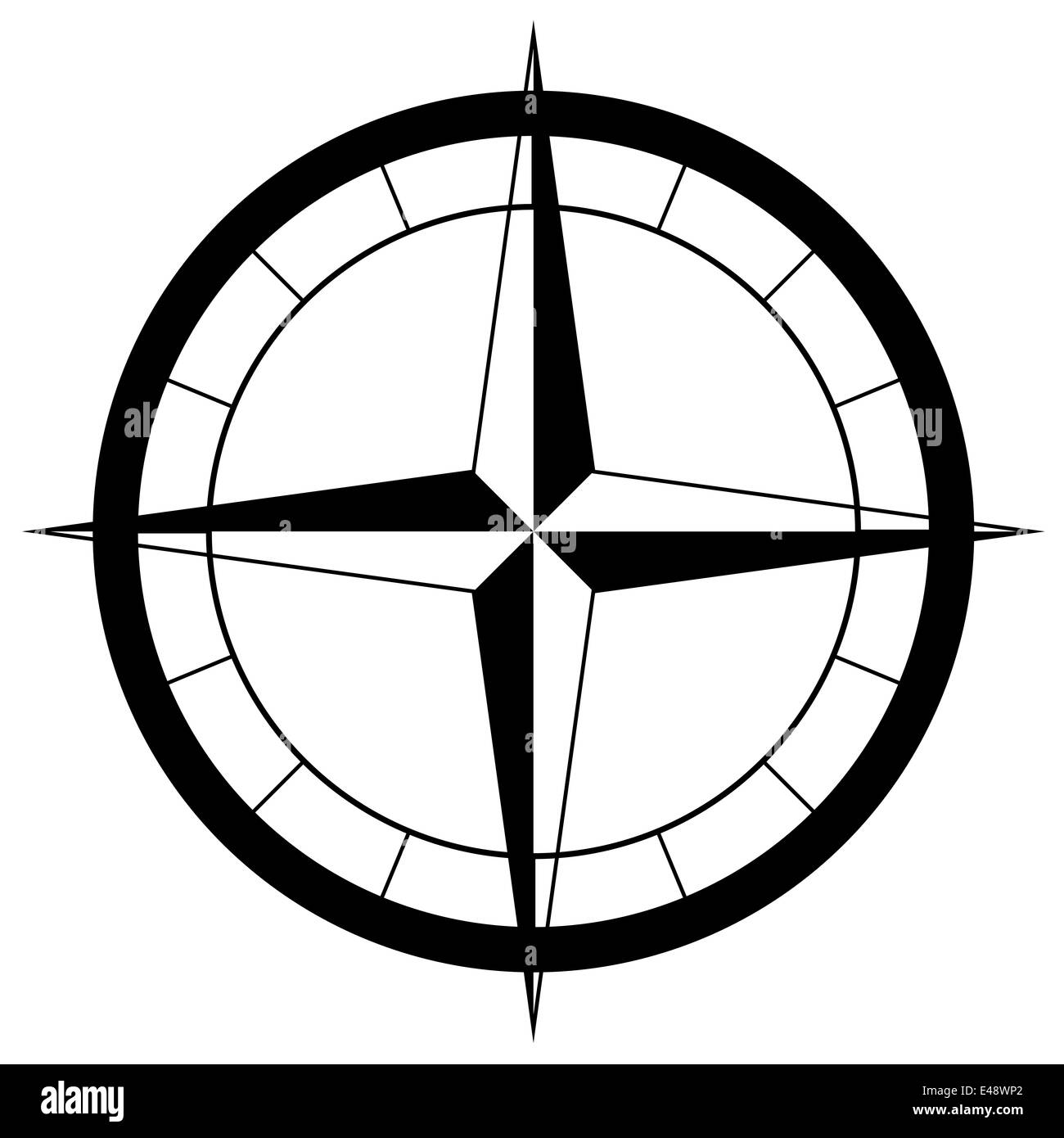 the compass rose Stock Photo Alamy