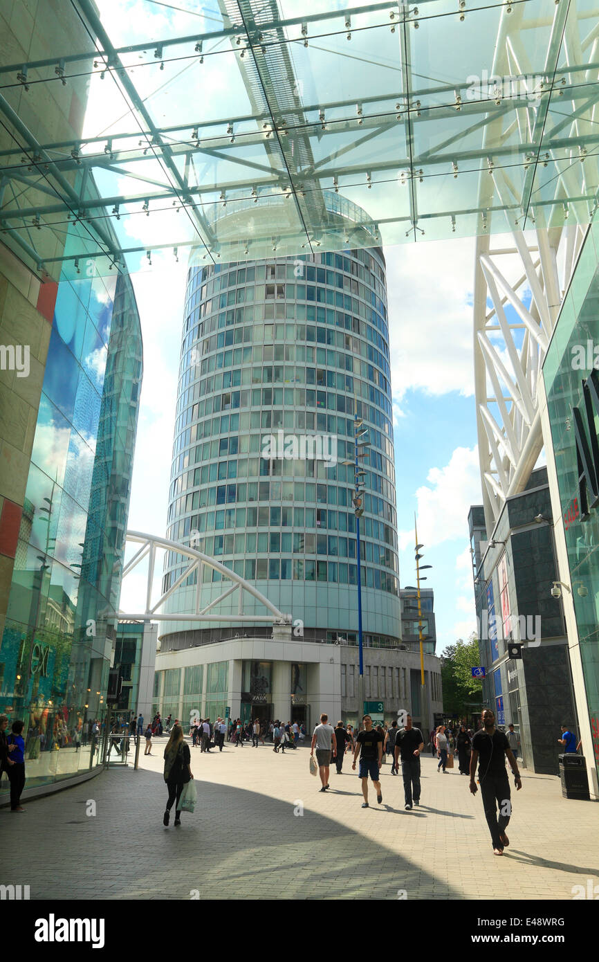 The Bull Ring Centre Birmingham Stock Photo