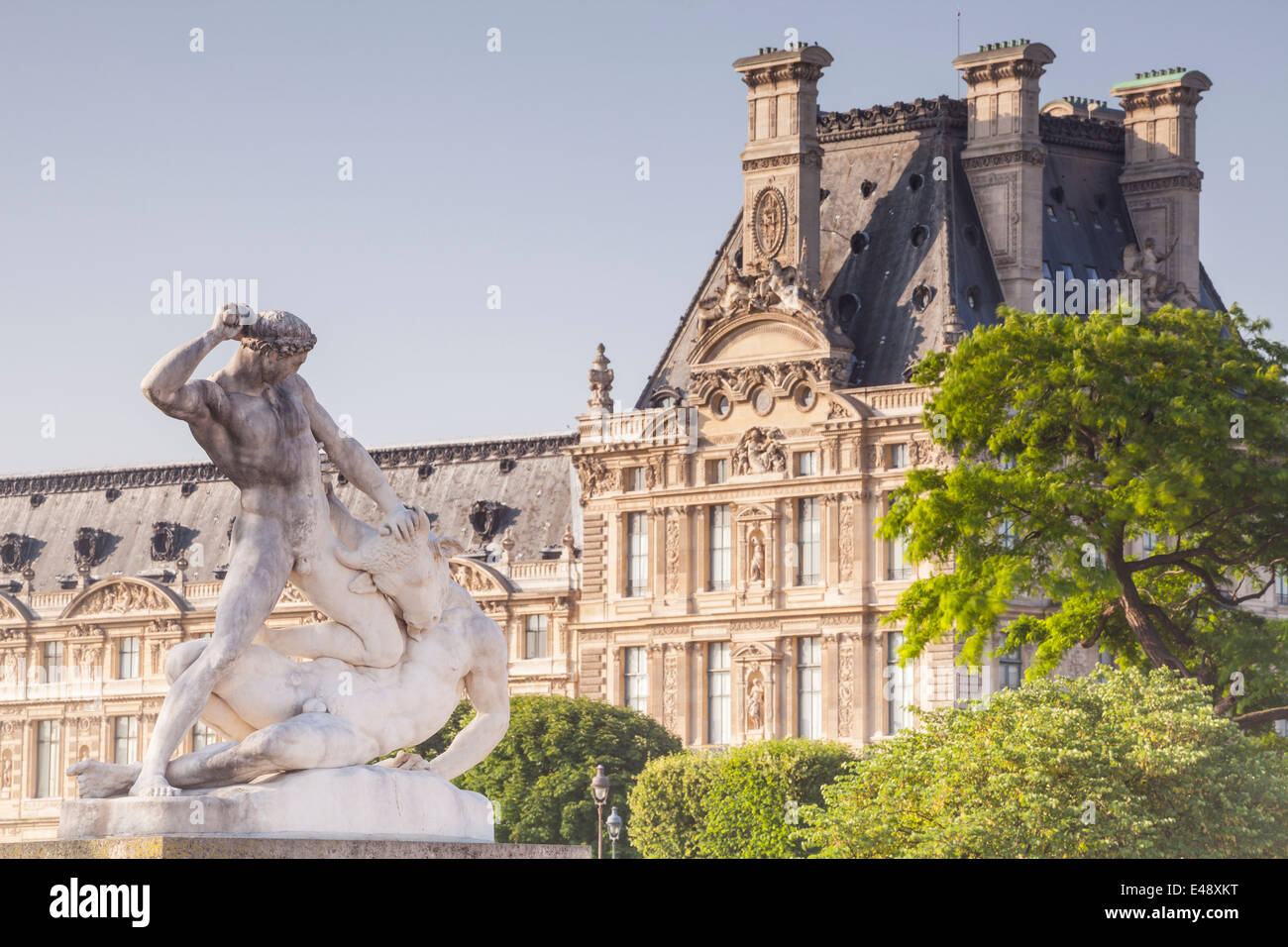 A statue in the Jardin des Tuileries, Paris Stock Photo Alamy
