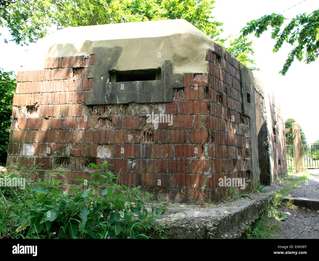 World War II pillbox along the and Avon Canal, Devizes